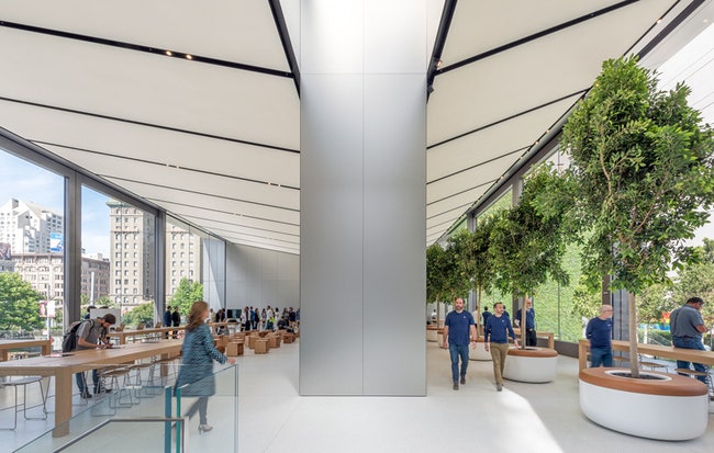 Обновленный магазин Apple в Лондоне проект реновации от бюро Foster  Partners | Admagazine