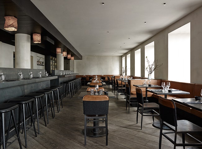 Ресторан Musling с минималистичными интерьерами в Копенгагене | Admagazine