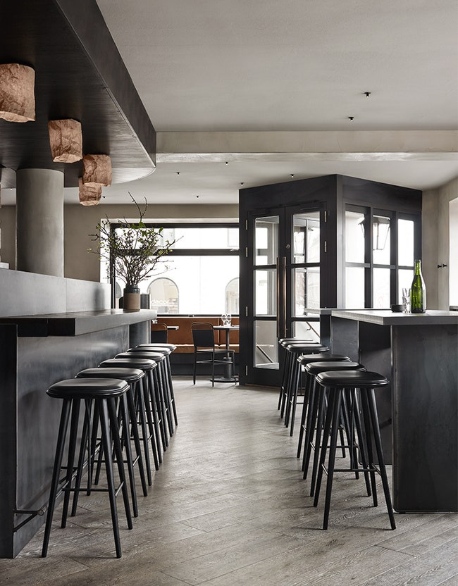 Ресторан Musling с минималистичными интерьерами в Копенгагене | Admagazine
