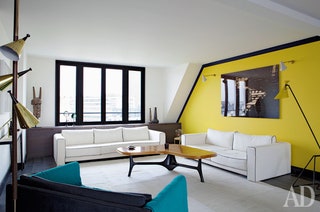 Квартира в Париже дизайнер Сара Лавуан. Нажмите на фото чтобы посмотреть все интерьеры квартиры....