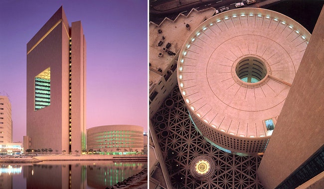 Национальный коммерческий банк в Джидде Саудовская Аравия 1983.