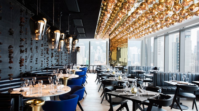 Ресторан Alto в Гонконге фото интерьеров оформленных Томом Диксоном | Admagazine