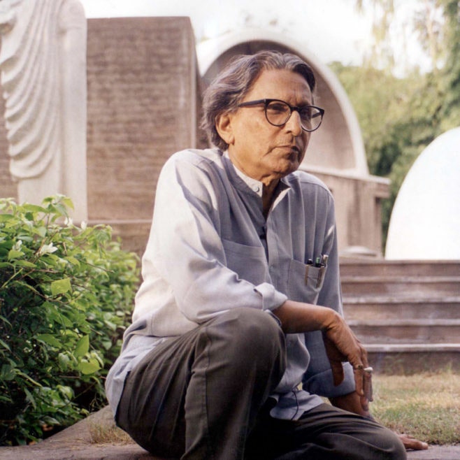 Балкришна Доши — признанный индийский архитектор внесший огромный вклад в развитие архитектурного дискурса Индии.