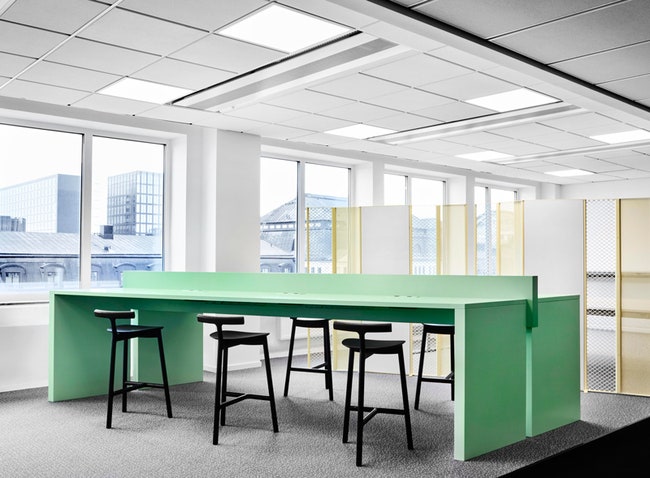 Офис финансовой компании Bambora в Стокгольме работа архитекторов из студии MER | Admagazine