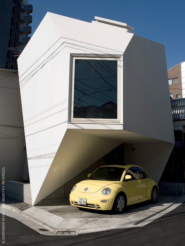 Дом с рублеными формами в Токио работа архитектора Ясухиро Ямаситы | Admagazine