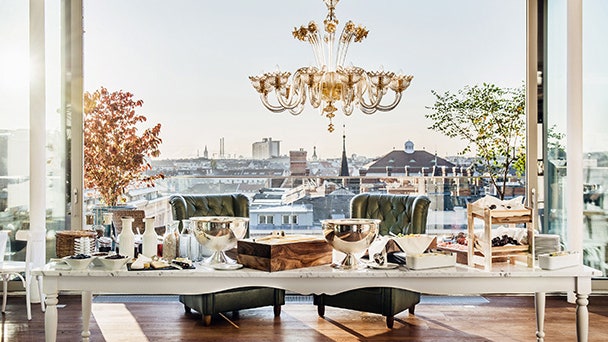 Отель Grand Ferdinand в Вене с бассейном на крыше фото интерьеров | Admagazine