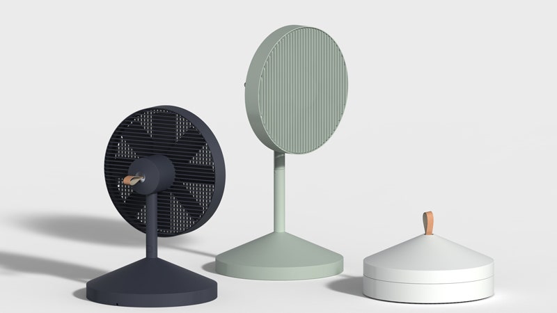Складной вентилятор Conbox от студии из Южной Кореи Jiyoun Kim | Admagazine