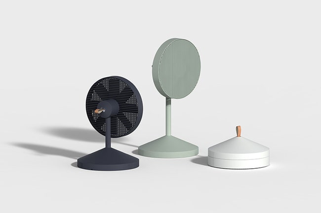 Складной вентилятор Conbox от студии из Южной Кореи Jiyoun Kim | Admagazine