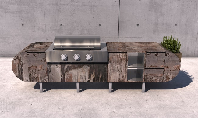 Дизайнерская кухня ASAD2 для приготовления пищи на открытом воздухе | Admagazine