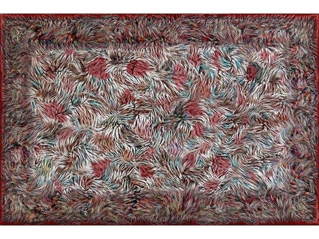 Пушистые персидские ковры Moooi Carpets напечатанные на принтере | Admagazine