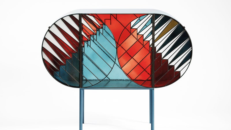 Винтажная мебель Credenza от Spazio Pontaccio дизайнера Патриции Уркиолы и Федерико Пепе | Admagazine