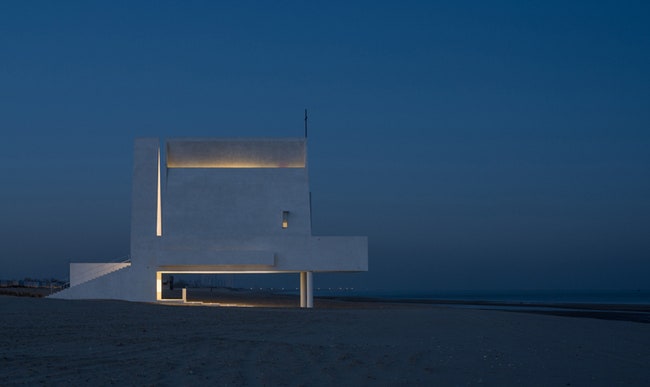 Часовня в Китае на берегу Желтого моря от архитекторов бюро Vector Architects | Admagazine