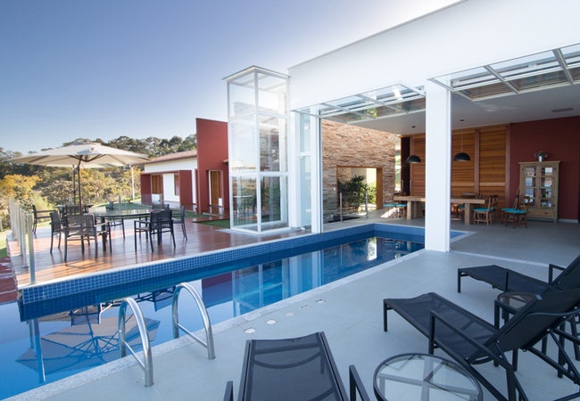Идеи оформления бассейна на фото необычные решения для частных домов | Admagazine