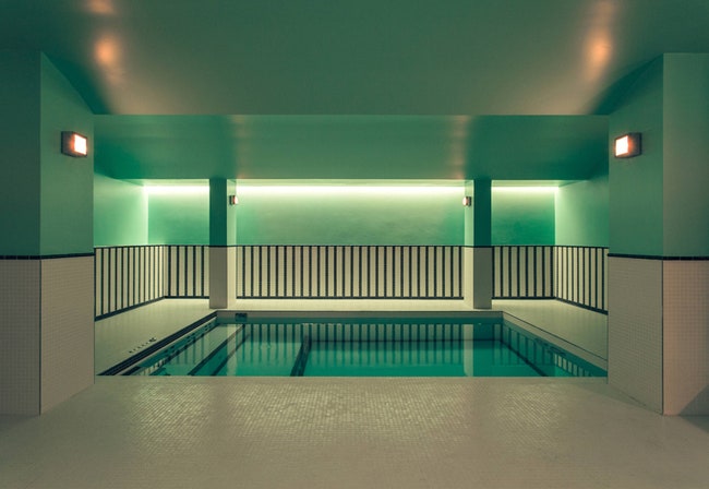 Отель Hotel SaintMarc в Париже фото интерьеров в стиле ретро | Admagazine