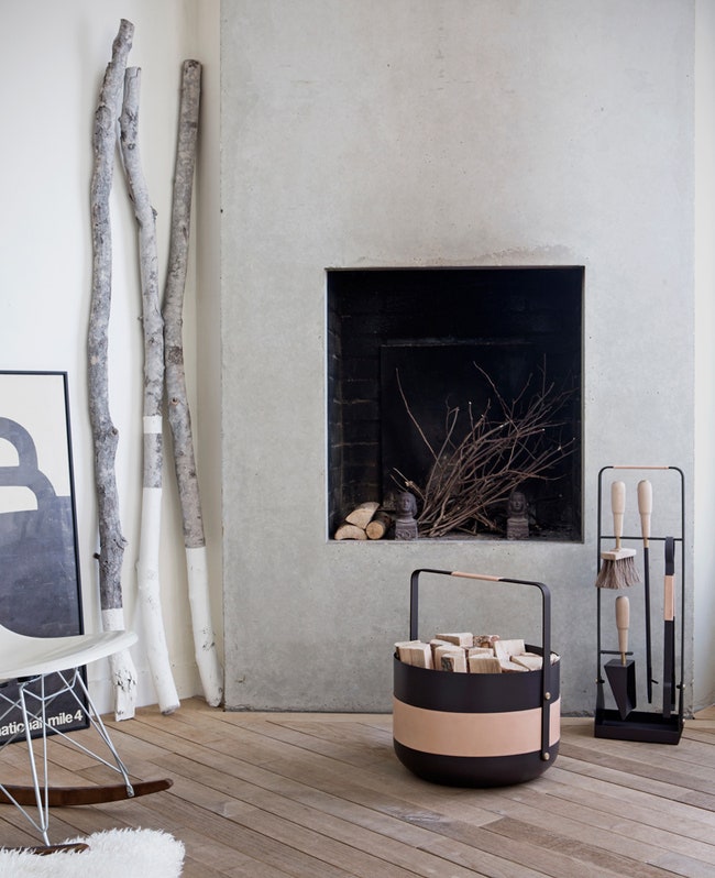 Коллекция аксессуаров для камина Emma в скандинавском стиле от дизайнера Эммы Ольберс | Admagazine