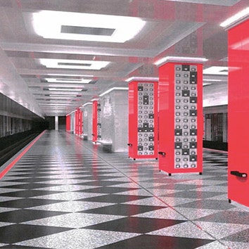 Виртуальная библиотека в московском метро