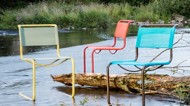 Уличная мебель Thonet All Seasons стулья и столы из металлических трубок | Admagazine