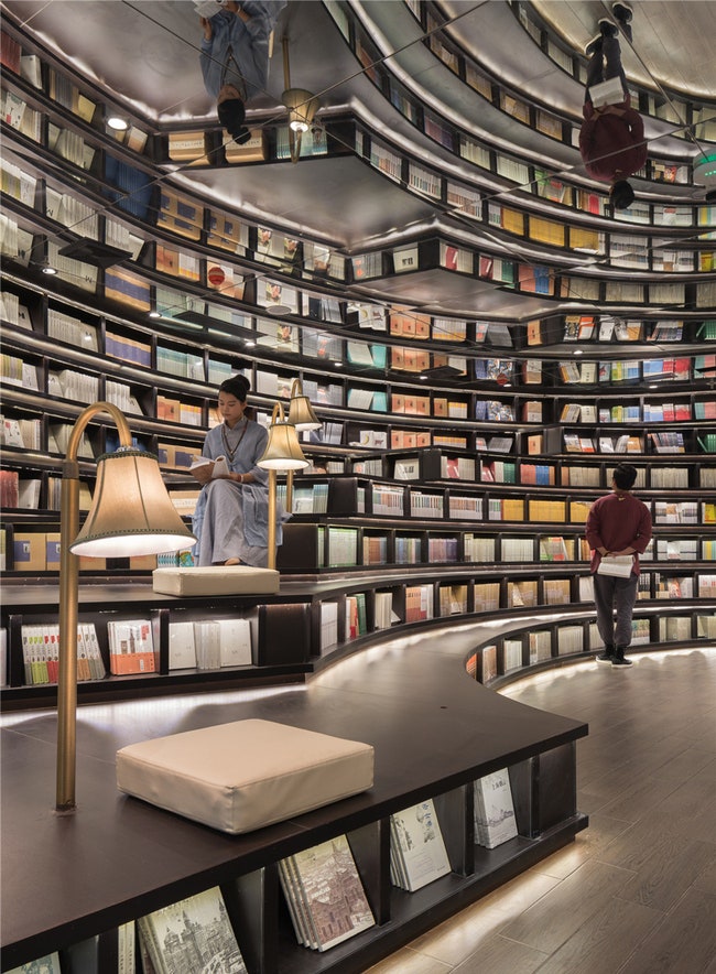 Книжный магазин ZhongshugeHangzhou работа шанхайского бюро XLiving | Admagazine