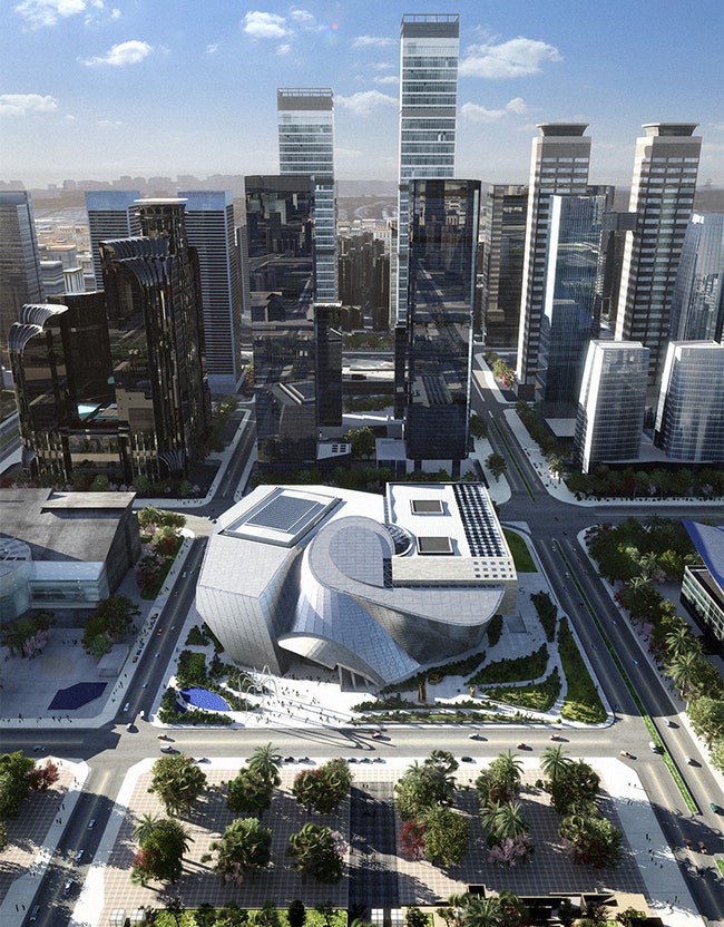 Музейновыставочный комплекс в Китае по проекту созданному с участием HS Architects | Admagazine
