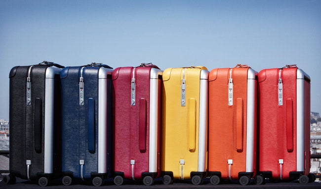 Чемоданы Marc Newson  Louis Vuitton цветная коллекция для современных путешественников | Admagazine