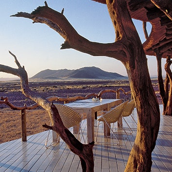 “Пустынный” отель в Намибии