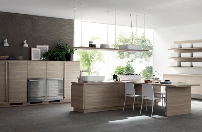 Кухонная коллекция Ki по дизайну Nendo для Scavolini керамические емкости и полки | Admagazine