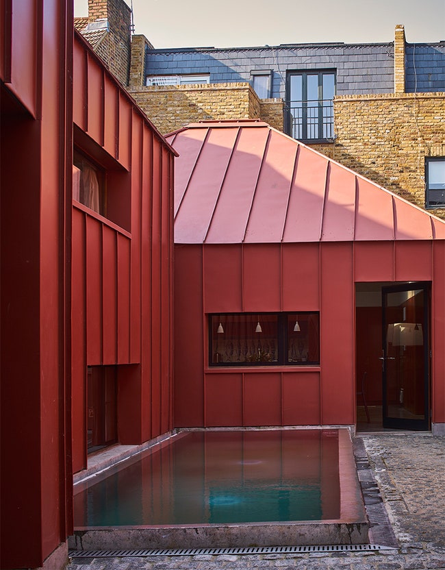 «Жестяной» дом в Лондоне работа английской студии Henning Stummel Architects | Admagazine