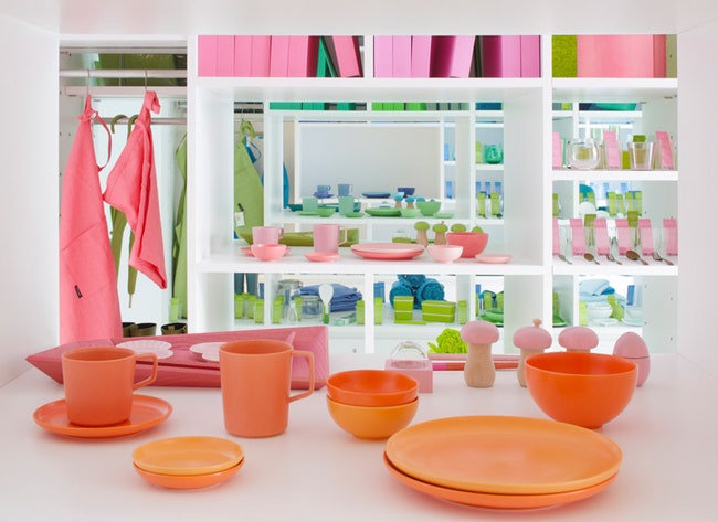 Библиотека цвета магазин товаров для дома Corazys в Токио оформленный Эмманюэль Муро | Admagazine