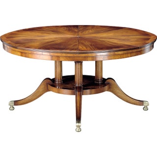 Большой круглый да к тому же раскладной стол Titchmarsh  Goodwin — просто находка для больших семейств или гостеприимных...