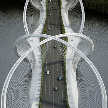 Олимпийский мост в Китае