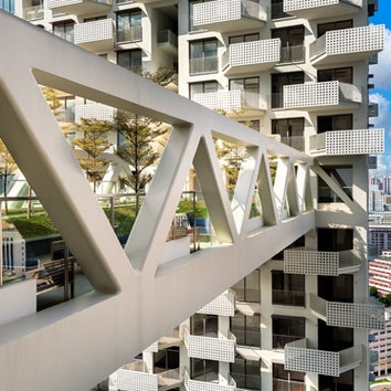 Жилой комплекс в Сингапуре по проекту Моше Сафди