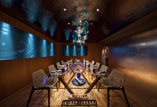 Ресторан Ocean в Гонконге интерьеры нового заведения группы Le Comptoir | Admagazine