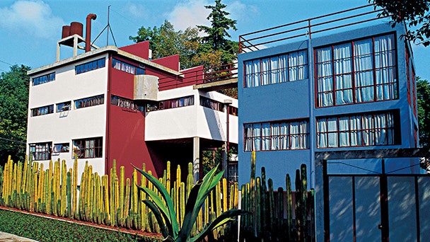 Двойной дом Фриды Кало и Диего Риверы в СанАнхеле