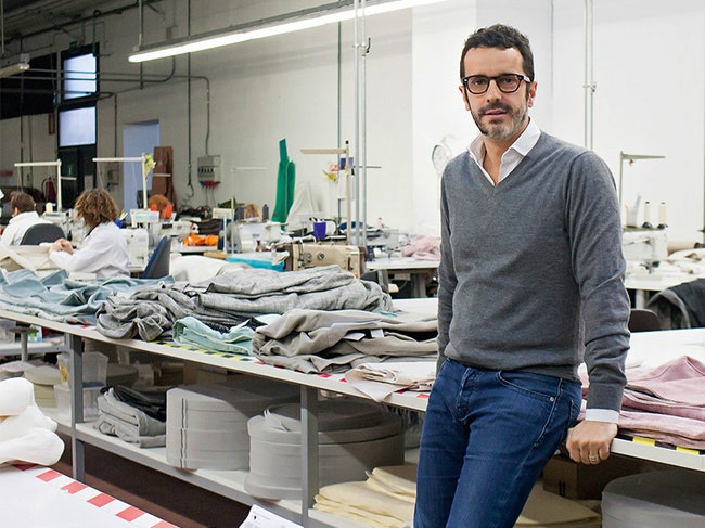 Маттео Галимберти владелец Flexform. Он управляет компанией вместе с двоюродными братьями.