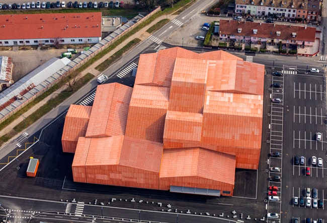 Спортивный комплекс Le Forum в Эльзасе проект бюро Manuelle Gautrand Architecture | Admagazine