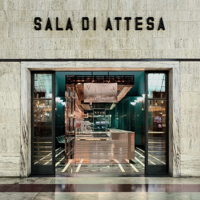 Булочная VyTA Santa Margherita во Флоренции в здании железнодорожного вокзала | Admagazine