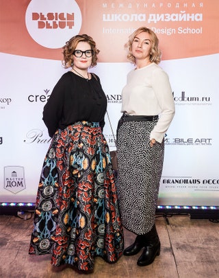 Дизайнеры Нина Ганова и Марина Хромова.