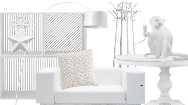 Мебель и предметы интерьера белого цвета подборка дизайнерских вещей | Admagazine