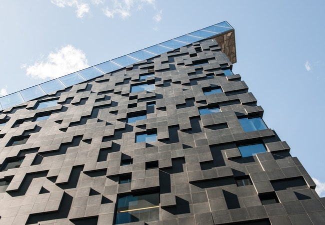 Зданиелестница в Норвегии штабквартира DnB по проекту архитектурного бюро Dark | Admagazine