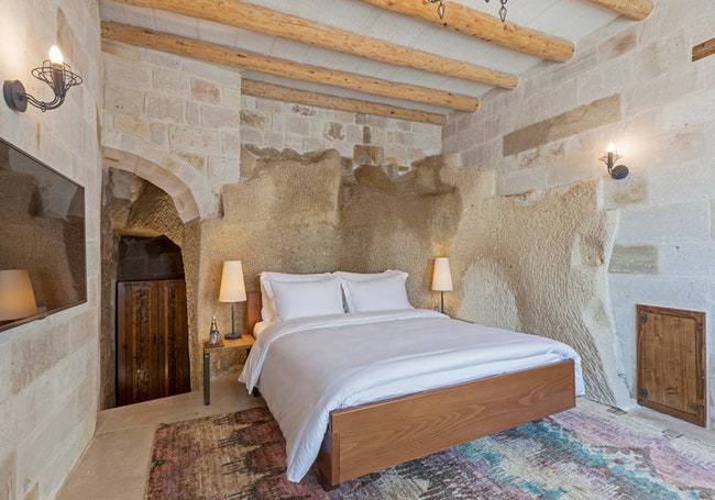 The House Hotel Cappadocia фото интерьеров отеля в пещерах Каппадокии в Турции | Admagazine