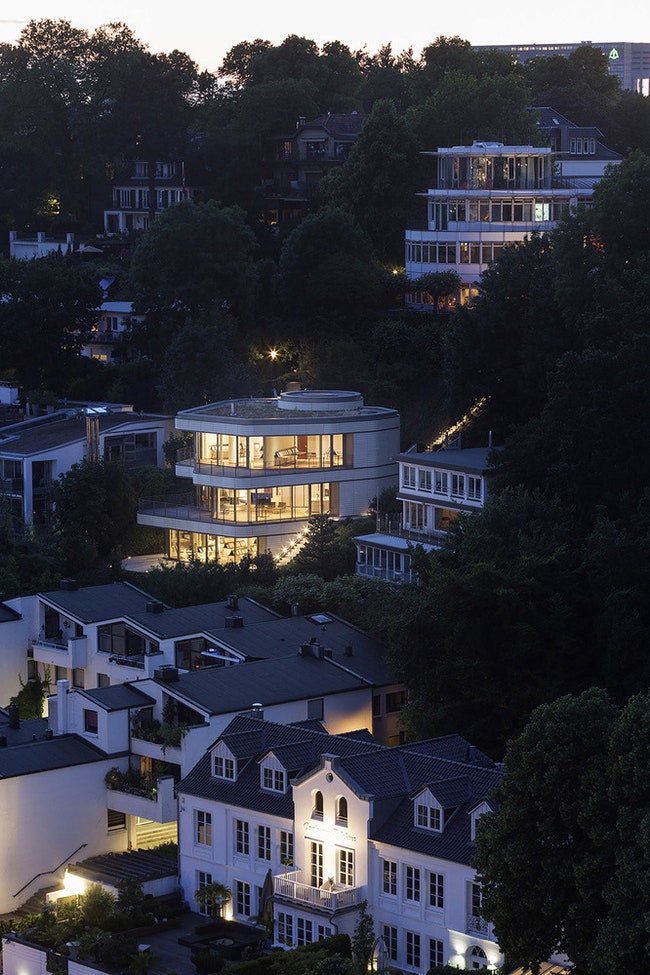 Архитектурный павильон в Гамбурге