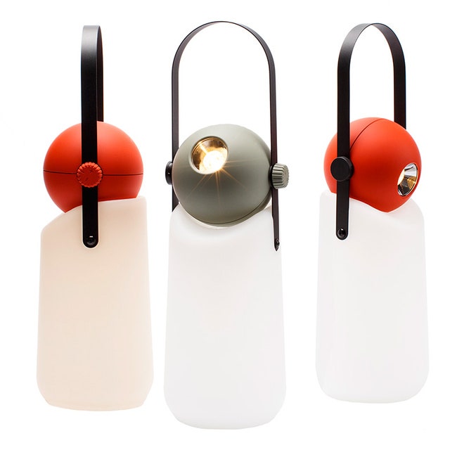Переносной светильник Guidelight настольная лампа и фонарик со сферическим верхом | Admagazine