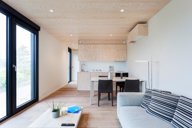 Энергоэффективный дом в Бельгии 48 м²