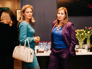 Декоратор Ольга Латыпова и дизайнер Анна Муравина.