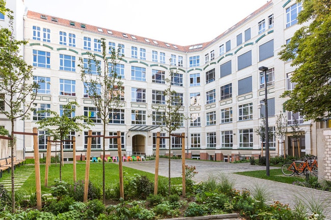 Студенческое общежитие в Берлине