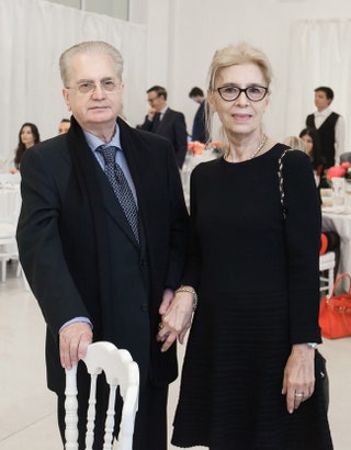 Михаил Пиотровский с супругой Ириной.