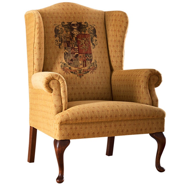 Кресло Louis обтянуто тканью Hines of Oxford James Brookman 105 000 руб.