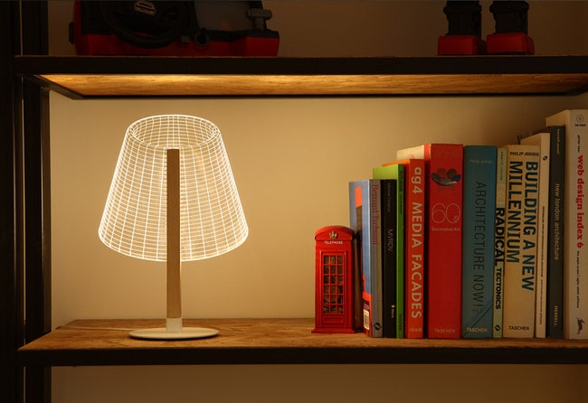 Плоская лампа с 3Dэффектом