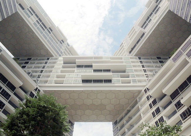 Жилой комплекс в Сингапуре по проекту OMA
