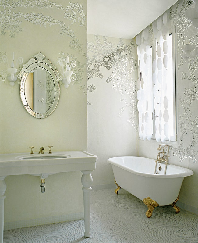 Идеи оформления ванной комнаты фото интерьеров в Париже Марокко НьюЙорке и других городах | Admagazine